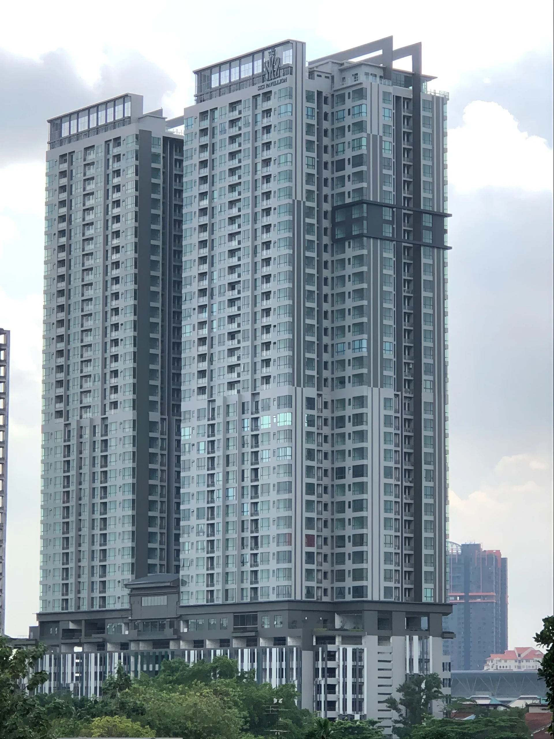 Street view of SKS Pavillion Residences, Johor Bahru