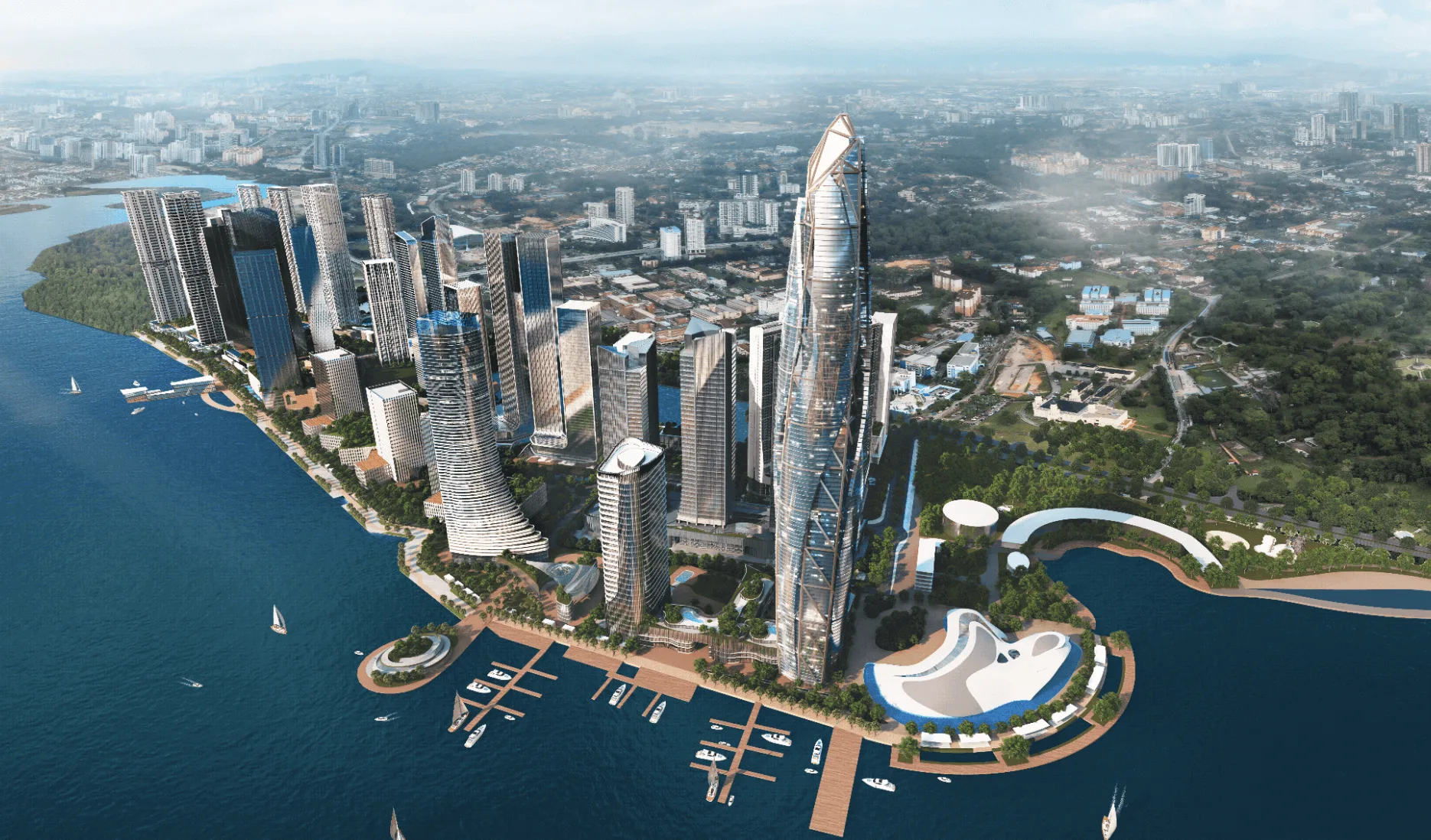 Lido Waterfront Boulevard masterplan, Johor Bahru