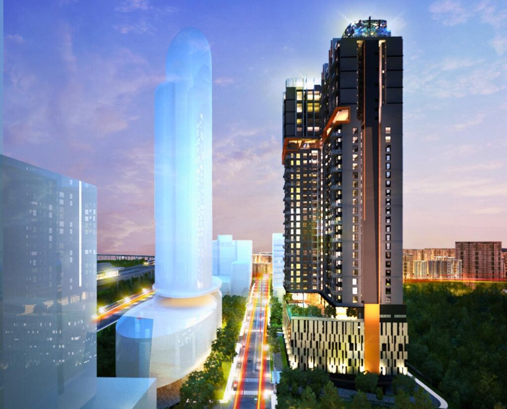 Summer Suites, JB City Centre & RTS (artist's impression)