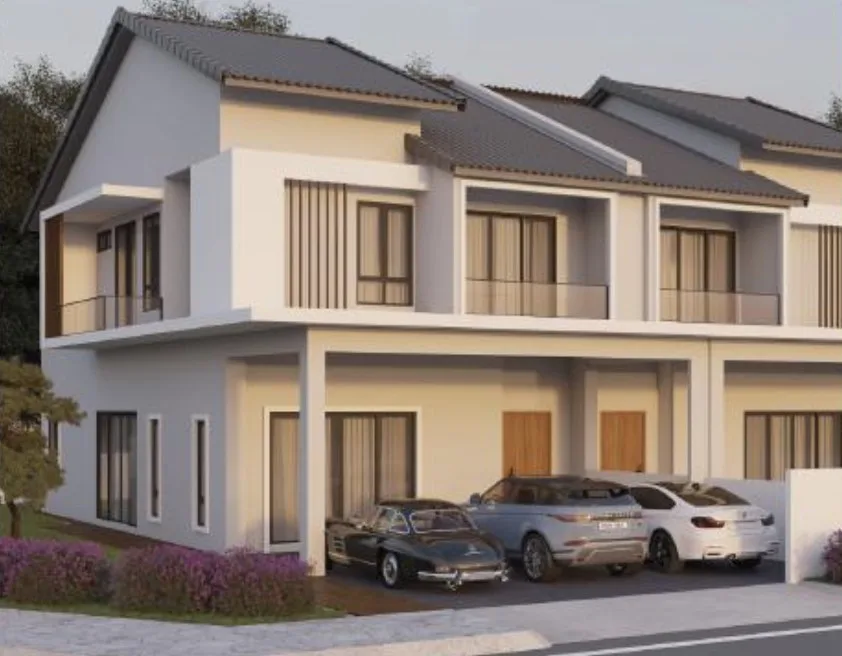 Taman Bistari Jaya, Nibong Tebal: two-storey semi-detached house (artist's impression)