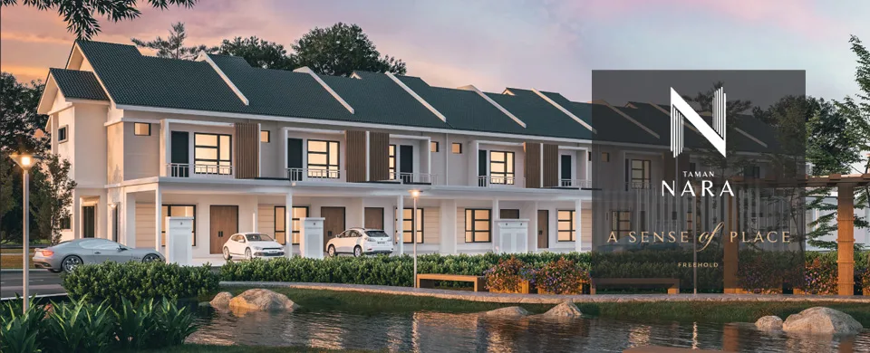 Taman Nara, Alma, Bukit Mertajam: the houses
