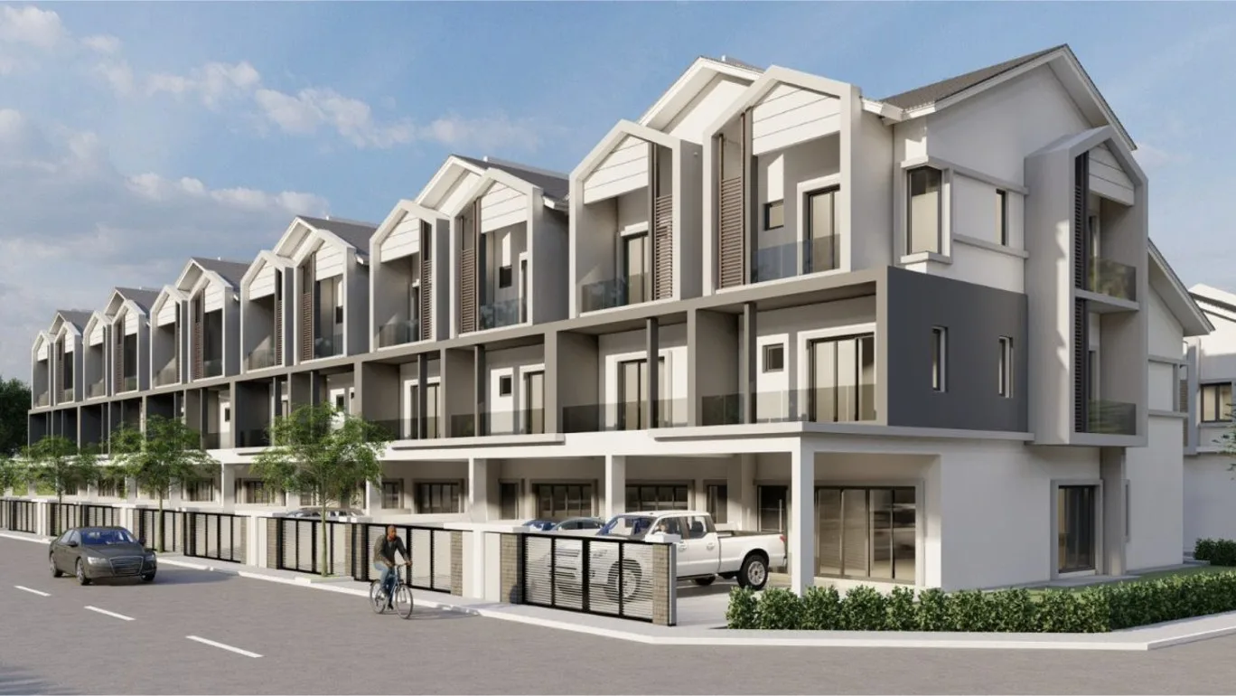 Taman Seri Valdor, Sungai Bakap: artist's impression of the 3-storey terrace houses