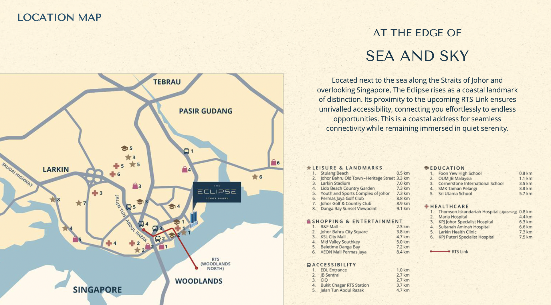 The Eclipse Johor Bahru location map