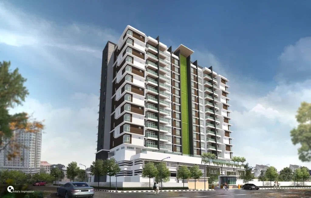 The Paradigm Suites, Seberang Jaya: the development