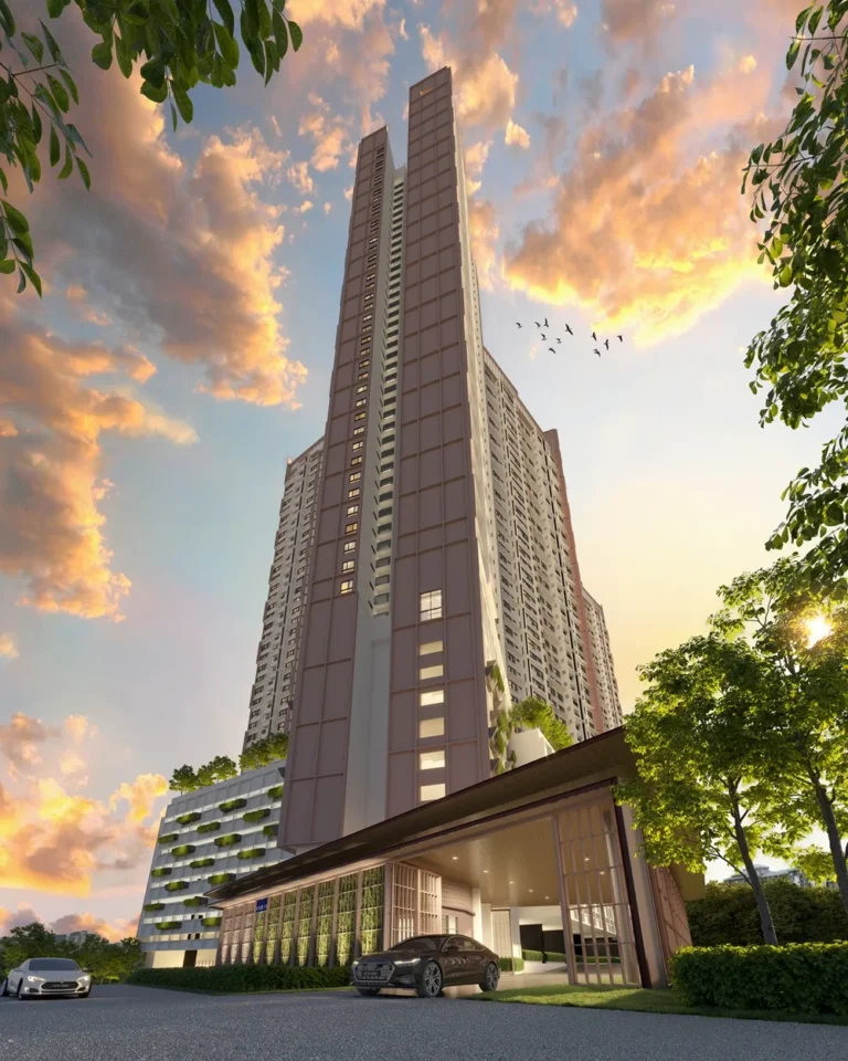 The Queenswoodz two blocks in Bukit Jalil (artist's impression)