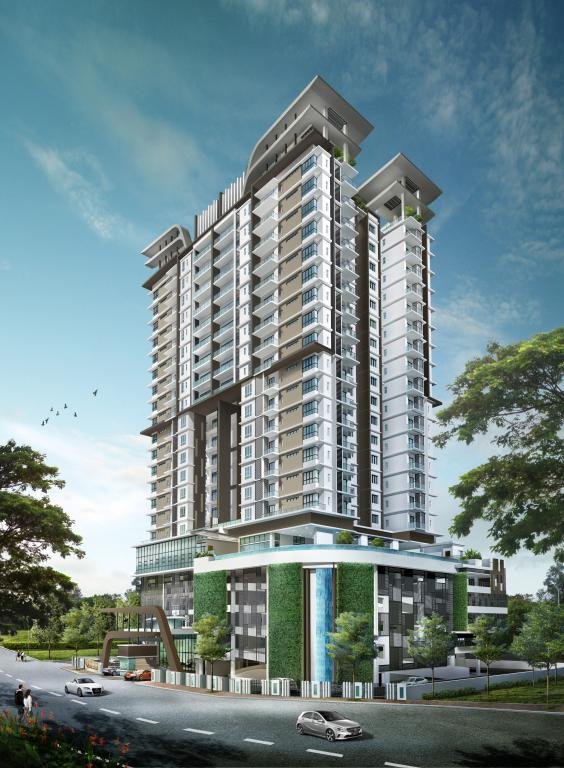 Valencia Residence, Teluk Kumbar: condominium tower (artist's impression)