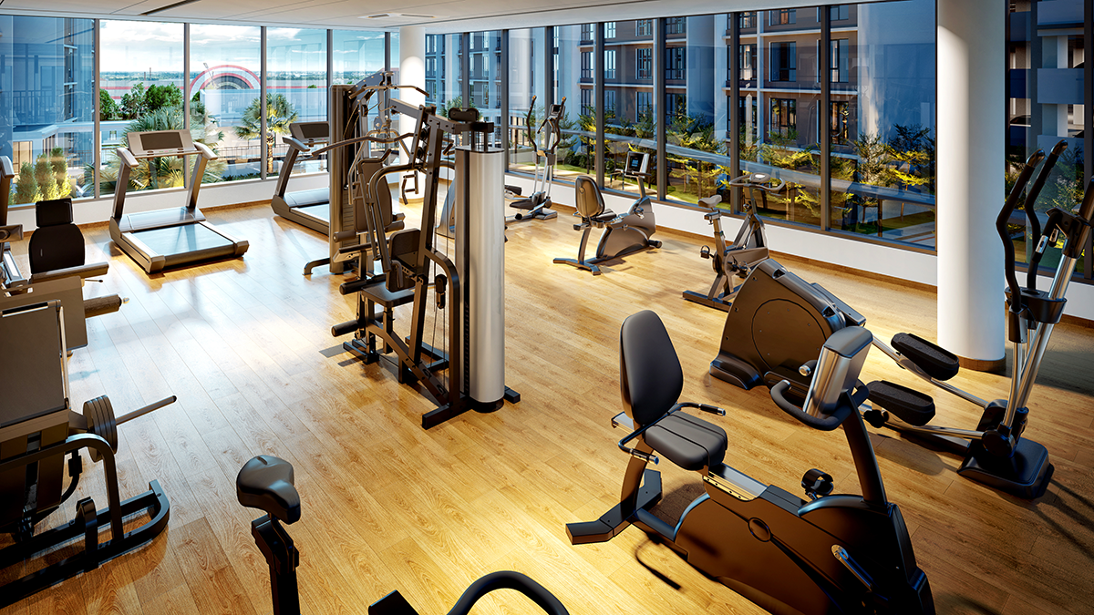 Fitness club at Veranda Residences Phase 2