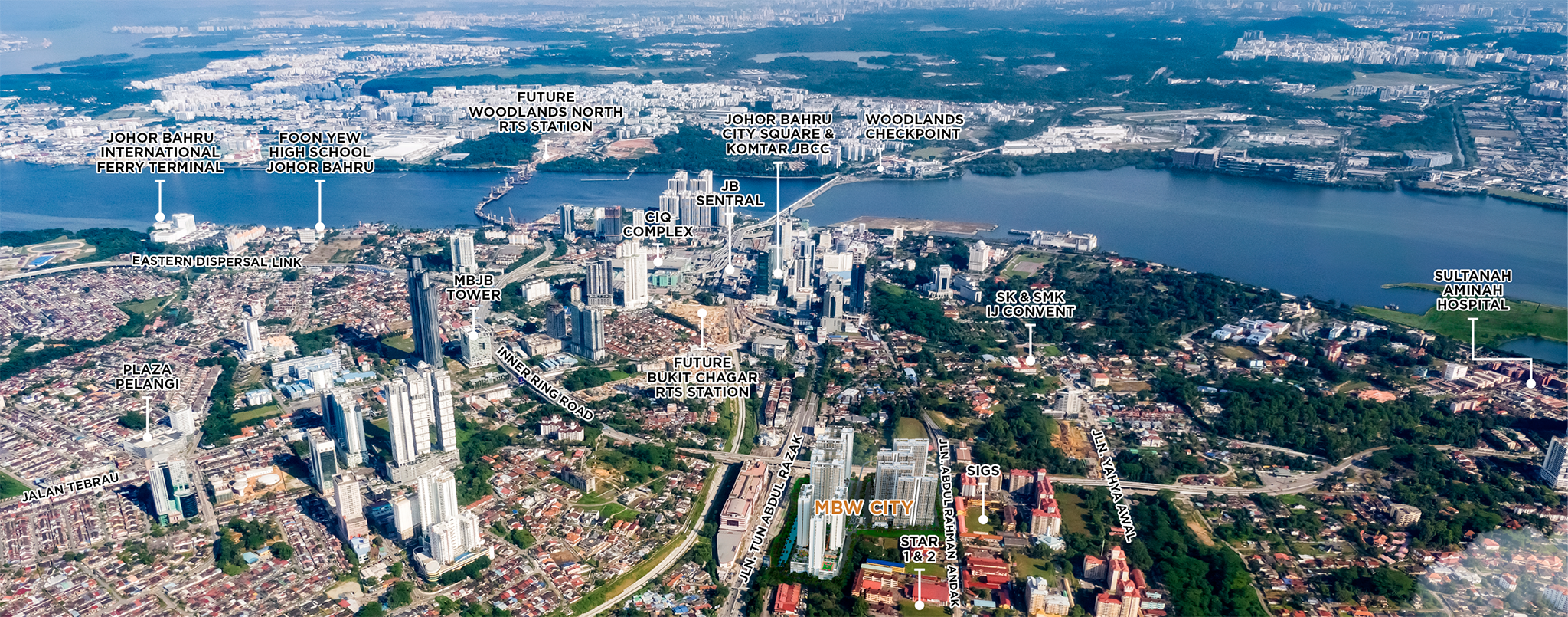 MBW City street view at Jalan Abdul Rahman Andak