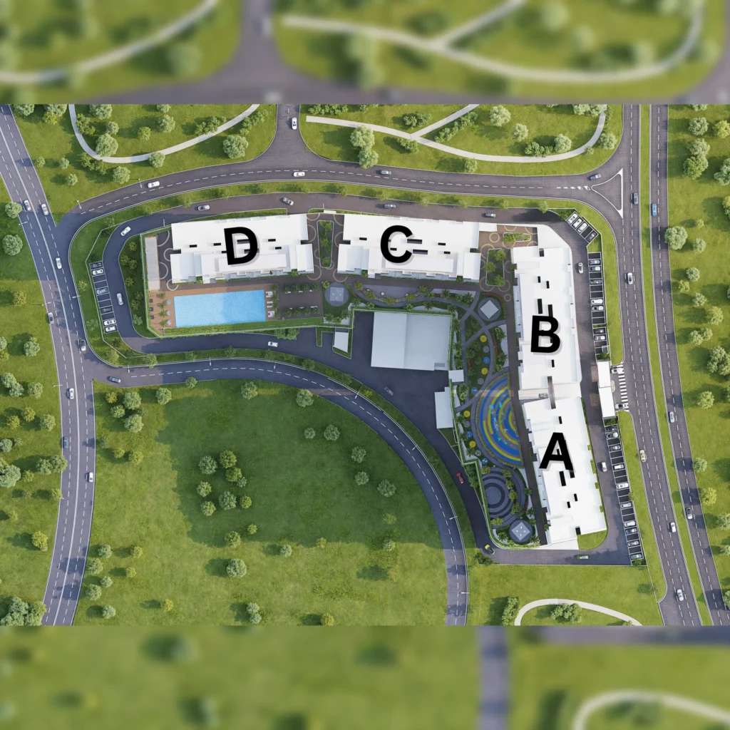 Verte Medini Residence towers, Medini, Iskandar Puteri (artist's impression)