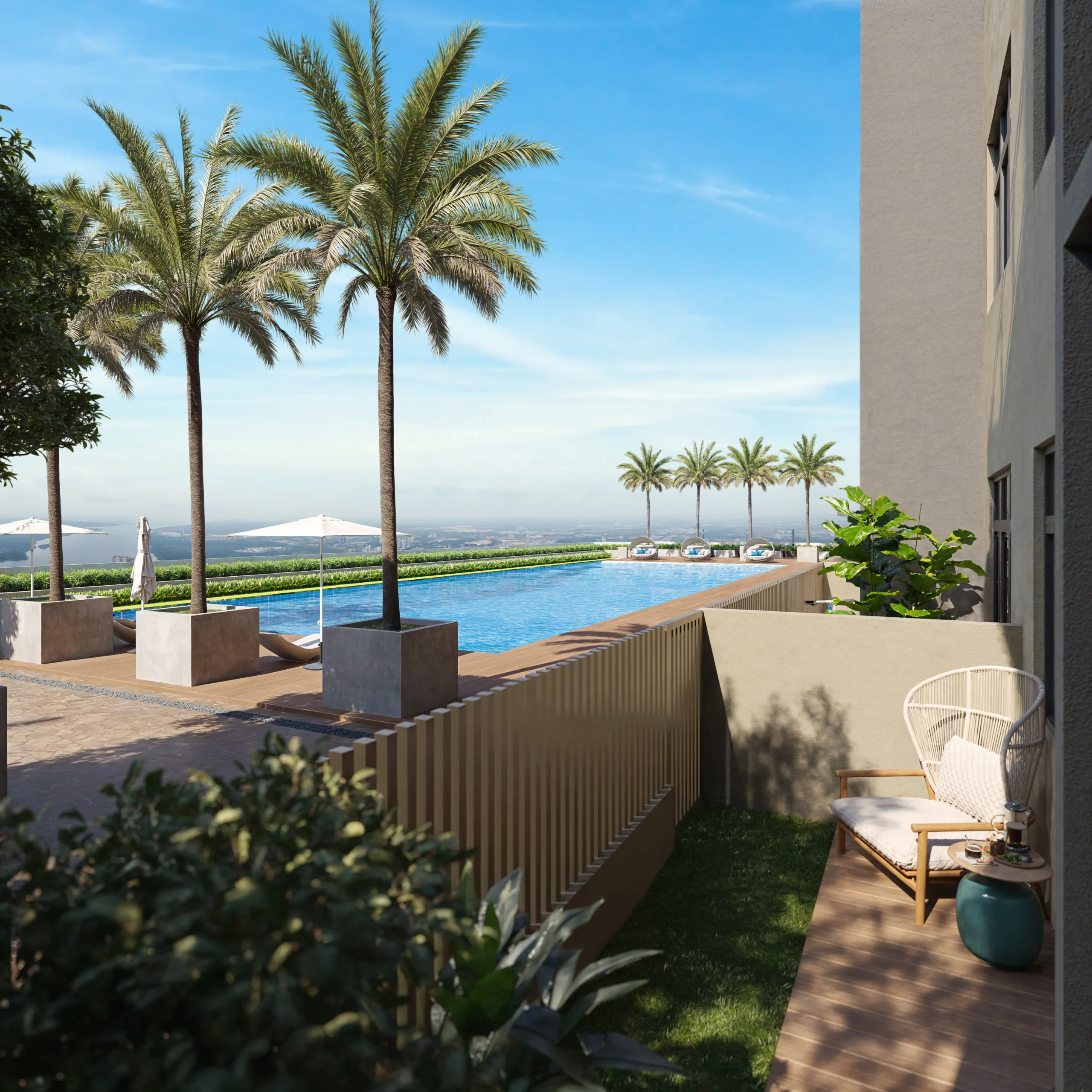Facilities at Verte Medini Residence (artist's impression)