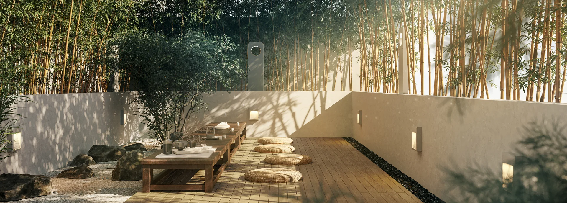Waterstone, Tanjung Bungah, Penang: tea garden, artist's impression